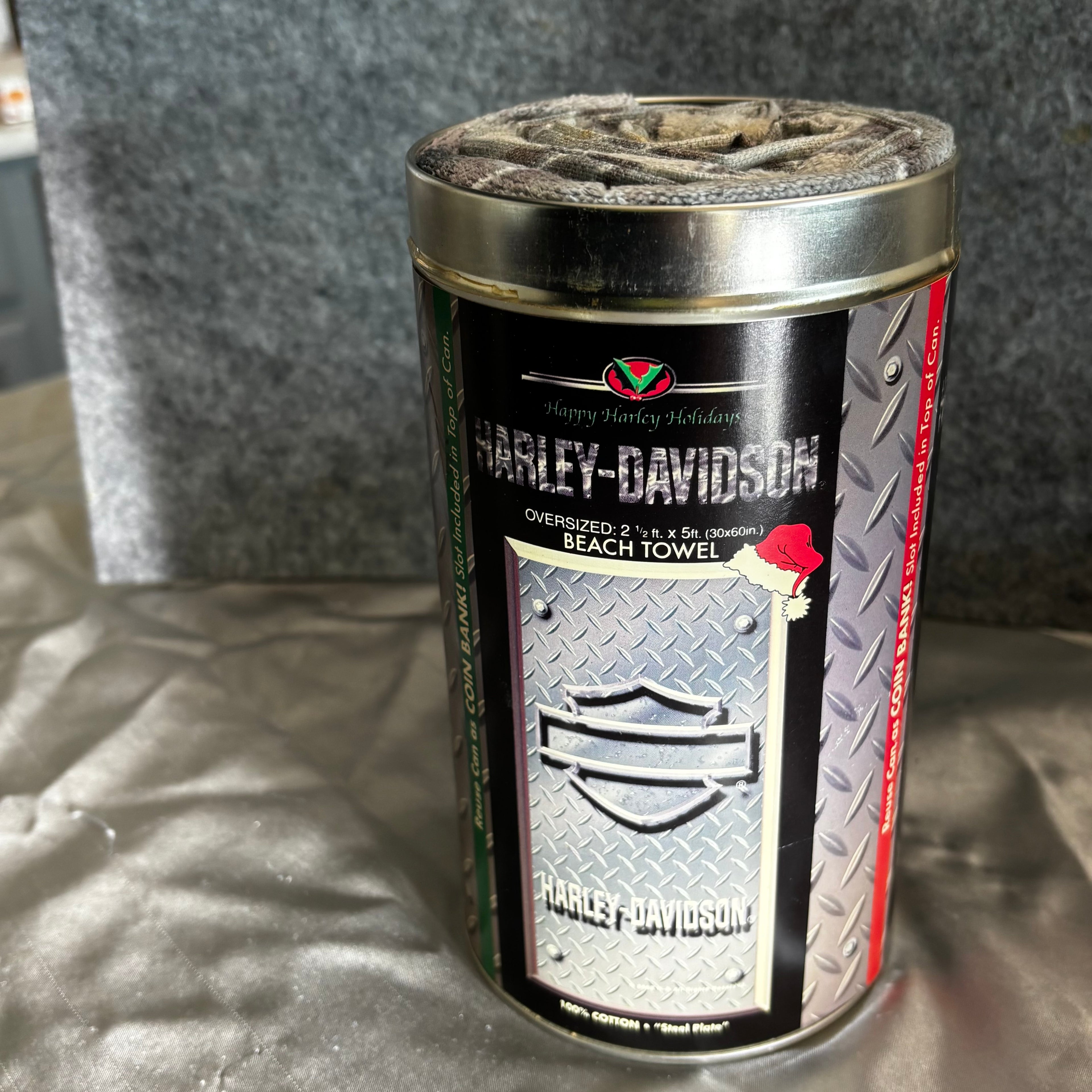 HD Beach Towel in a Can