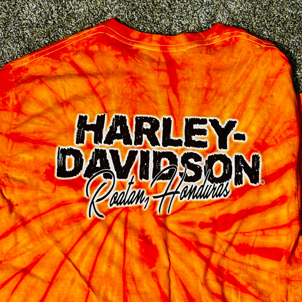 Orange Tie-dye HD Tee