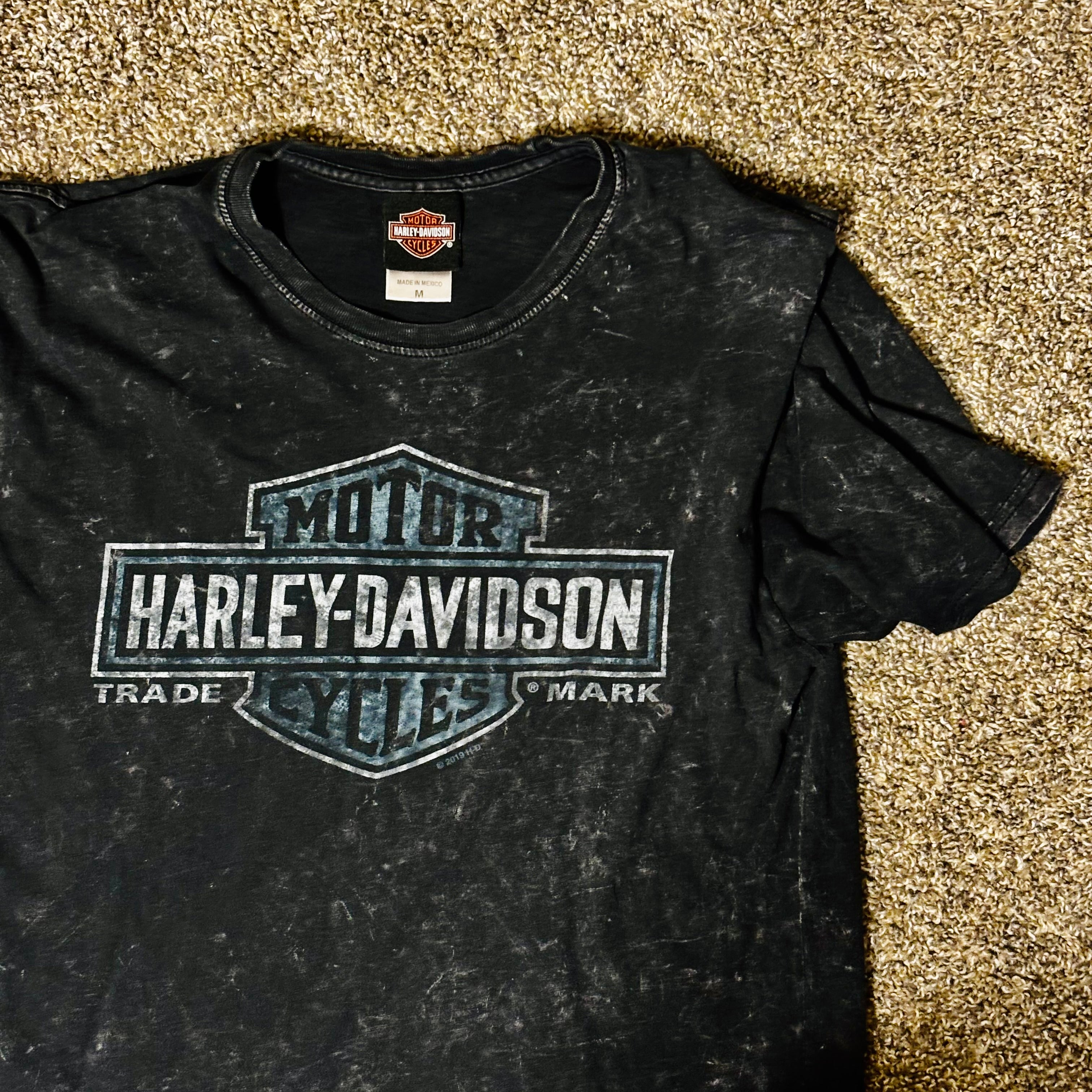 Gray Distress Indianapolis HD Tee
