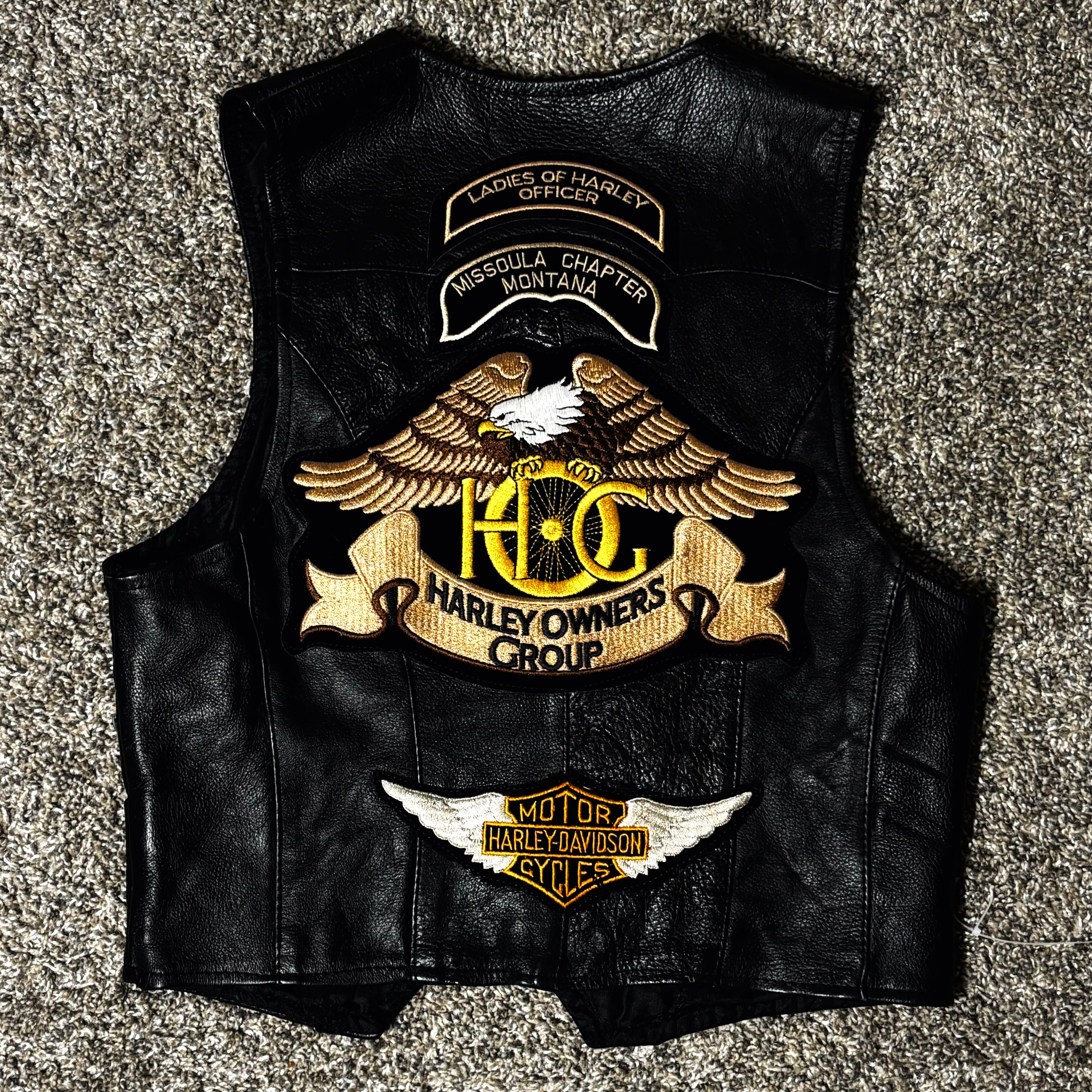 Custom Ladies HOG Vest