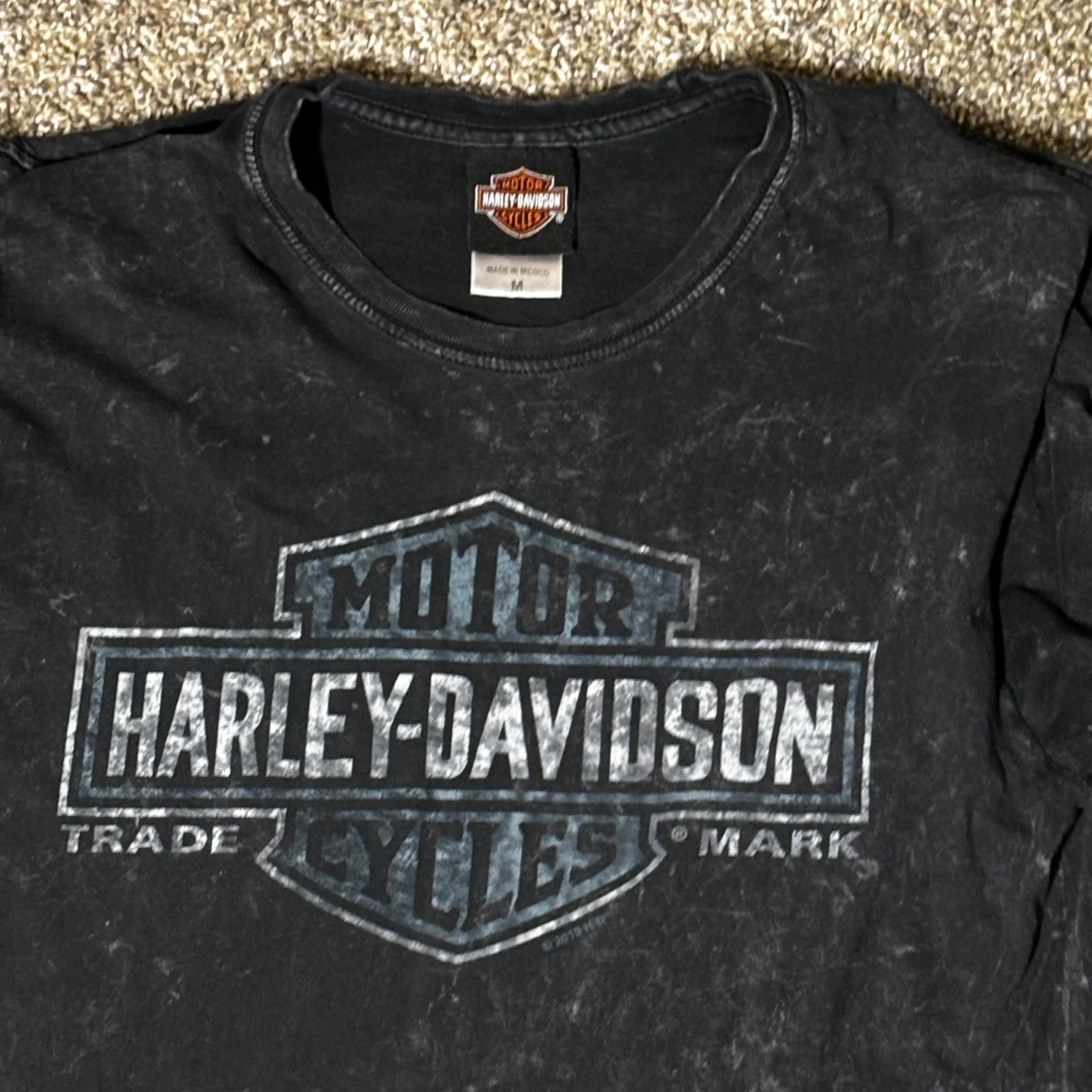 Gray Distress Indianapolis HD Tee