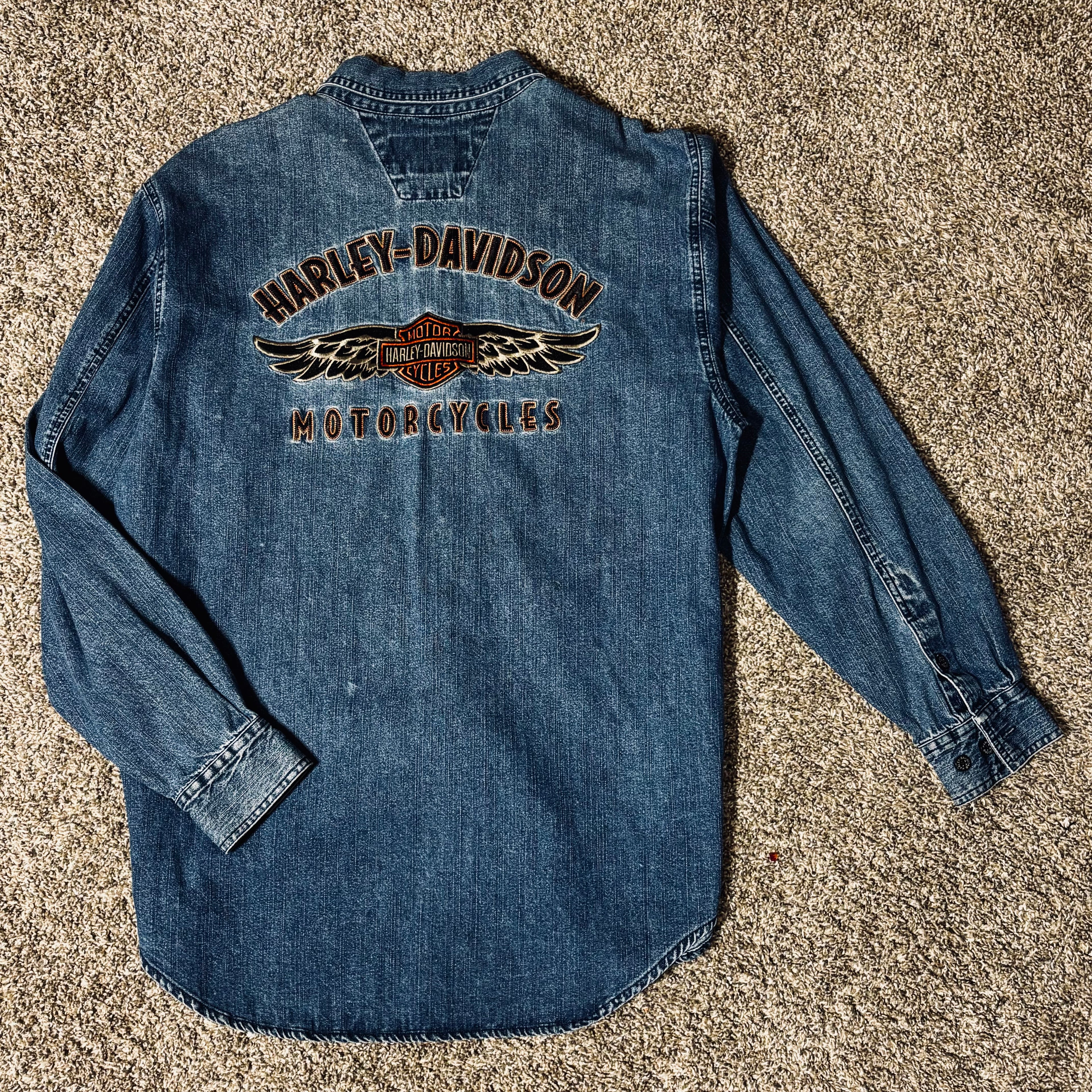 Demin HD Long Sleeve Button Down