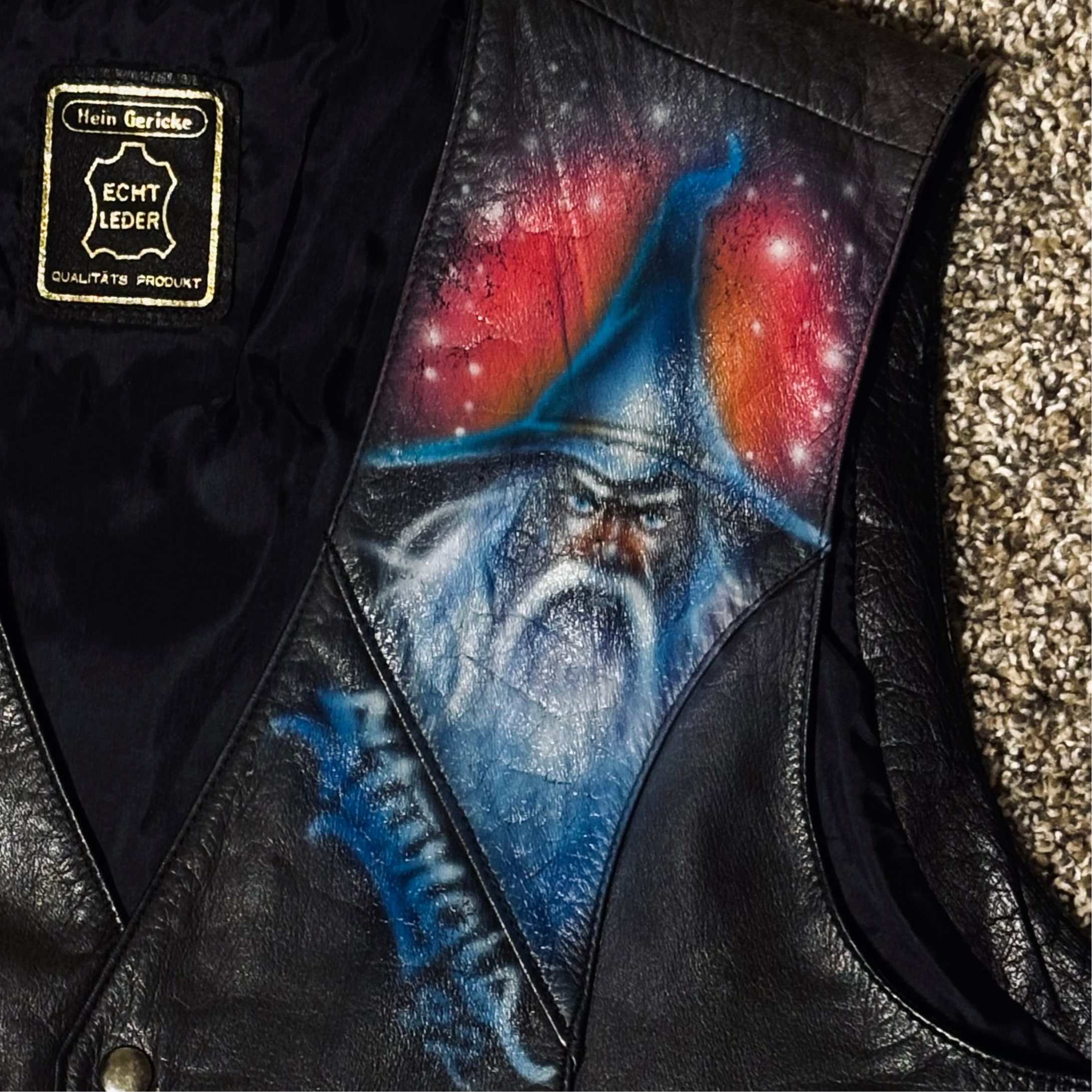Vintage Sturgis Wizard Custom Vest