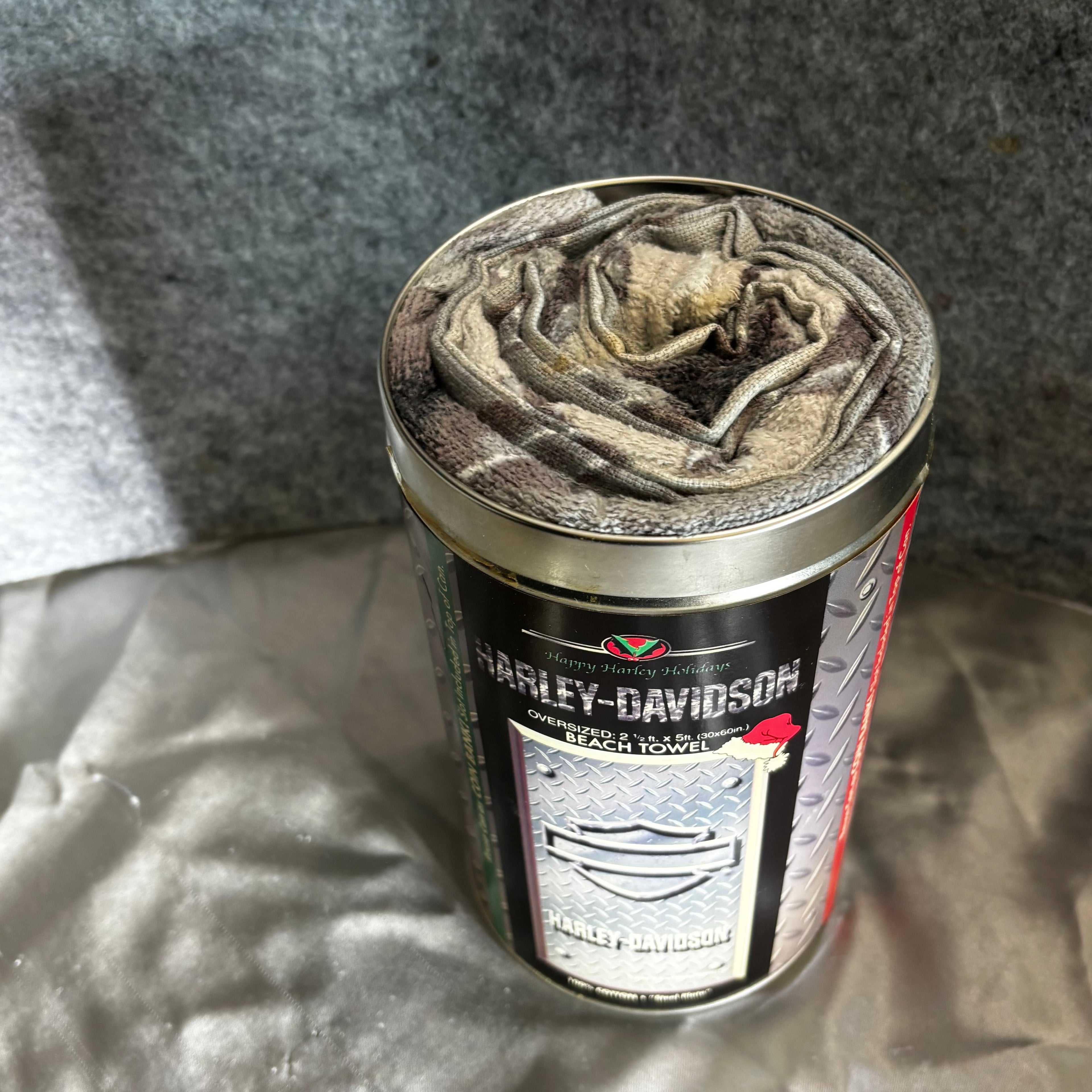 HD Beach Towel in a Can
