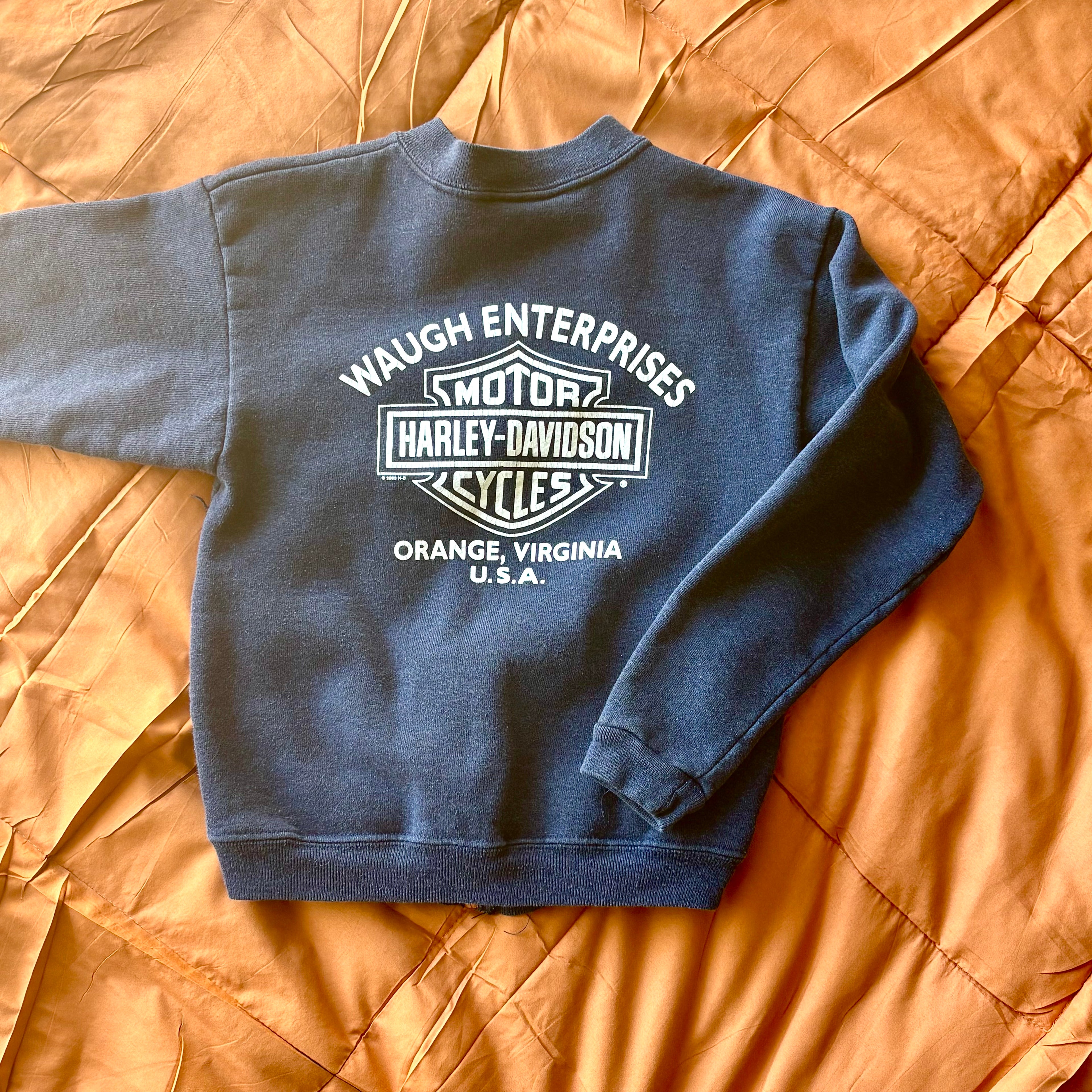 Blue Zip up