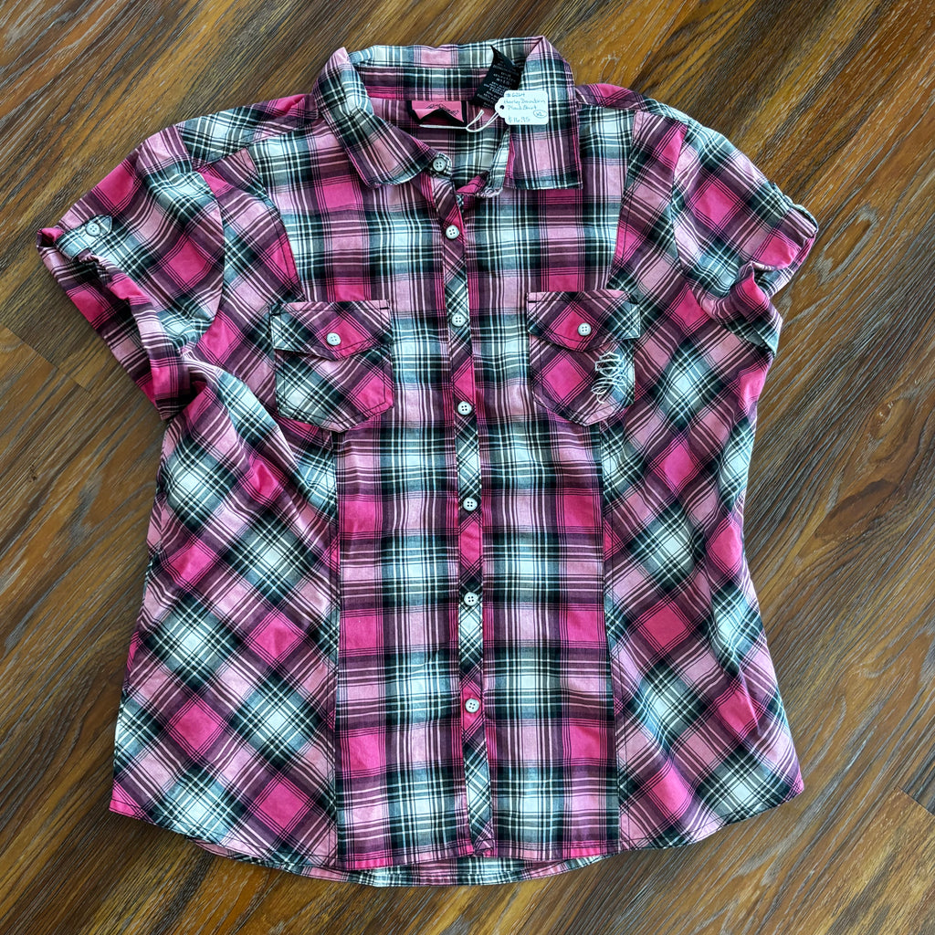 Women’s Short Sleeve Flannel