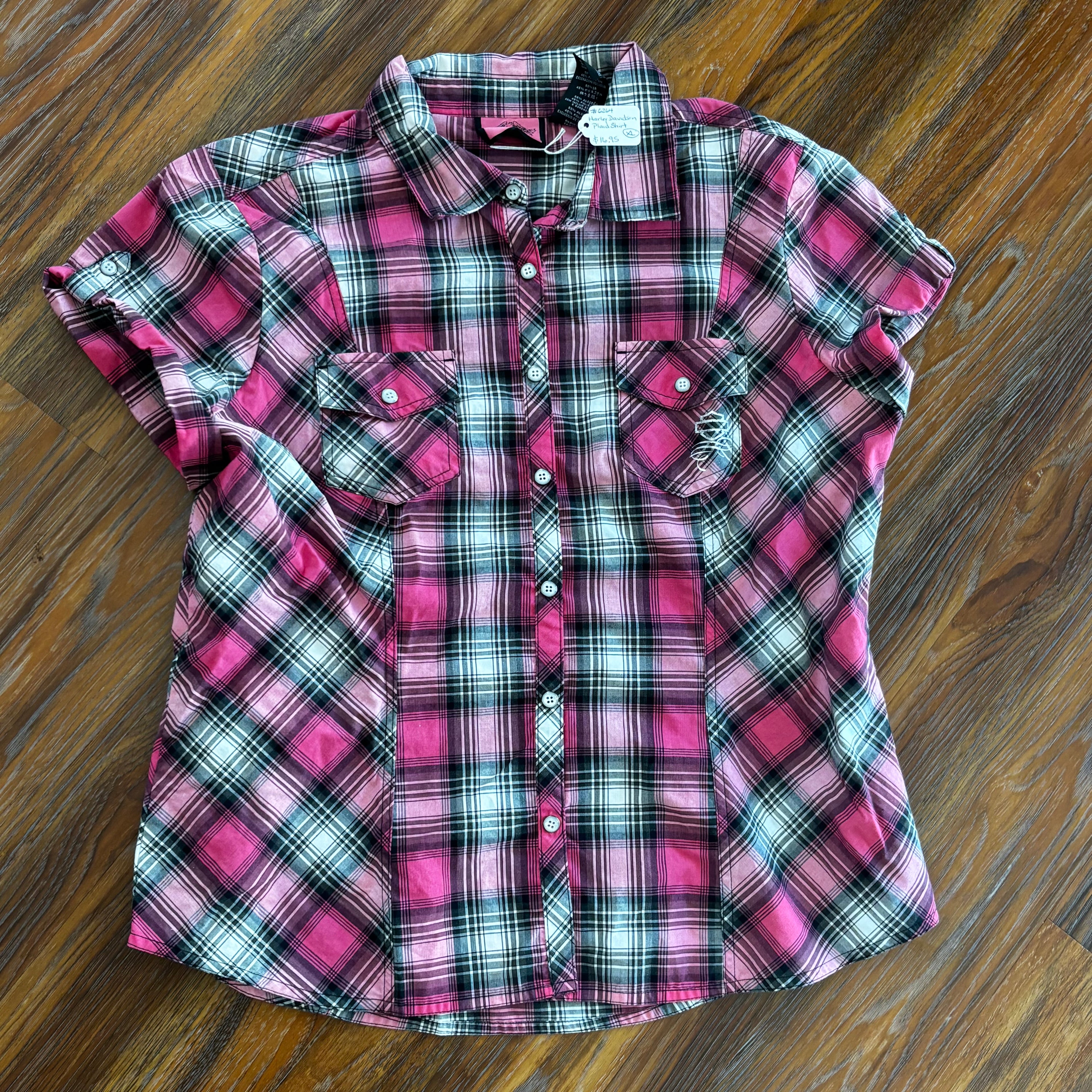 Women’s Short Sleeve Flannel
